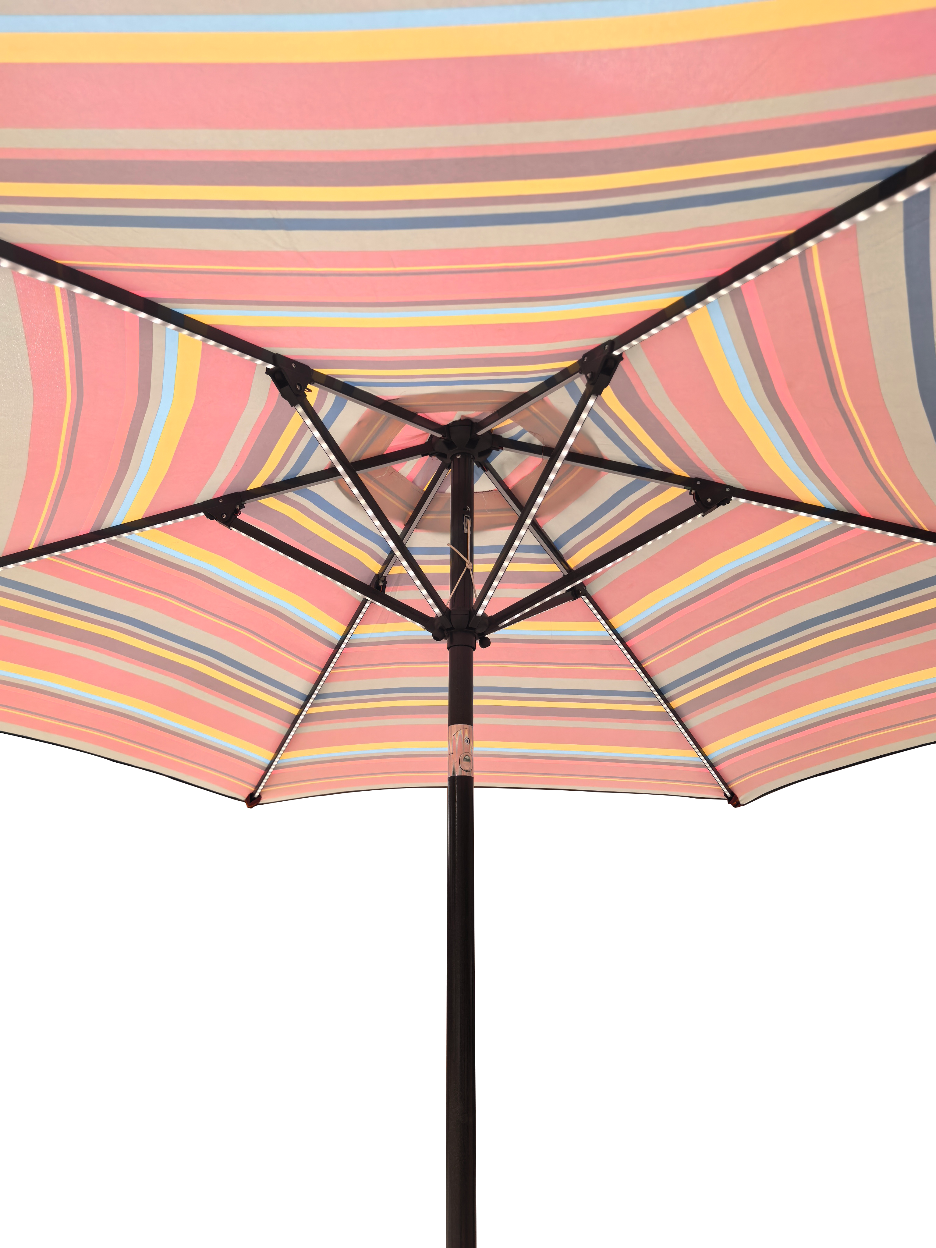 Parasol 9' Patio Umbrella with Lights