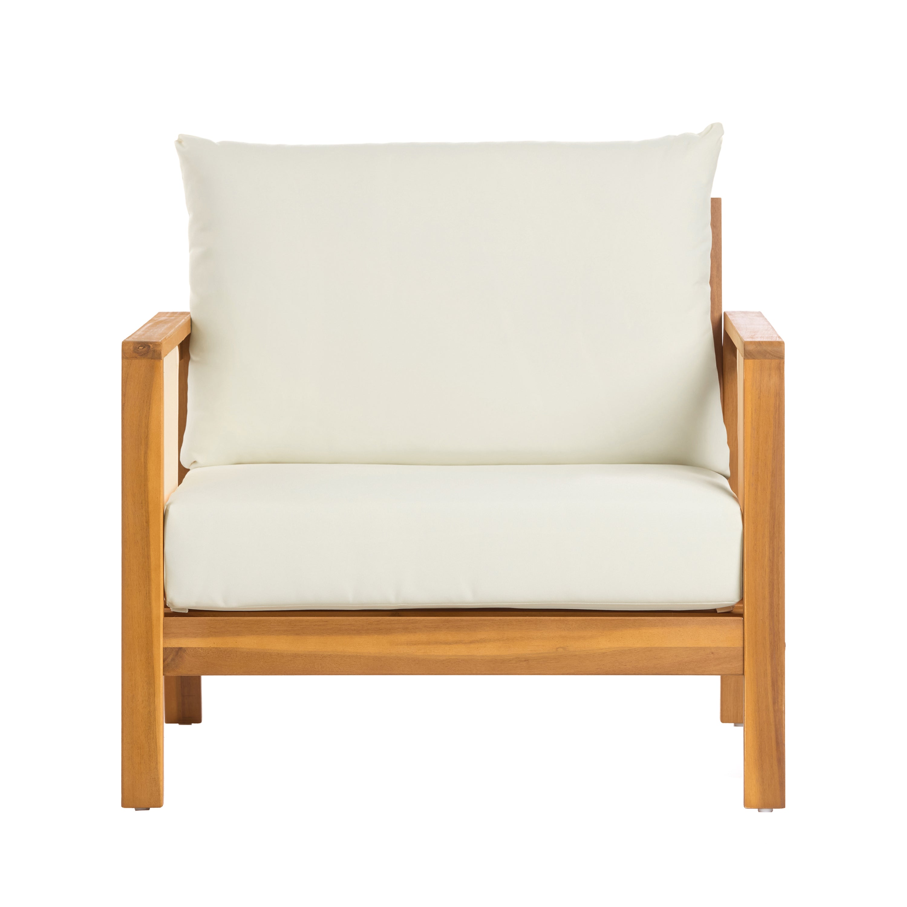 Khali 4 Piece Acacia Wood Outdoor Set