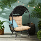 Doris Outdoor Wicker Standing Basket Chair