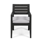 6-Seat Acacia Wood Outdoor Dining Set