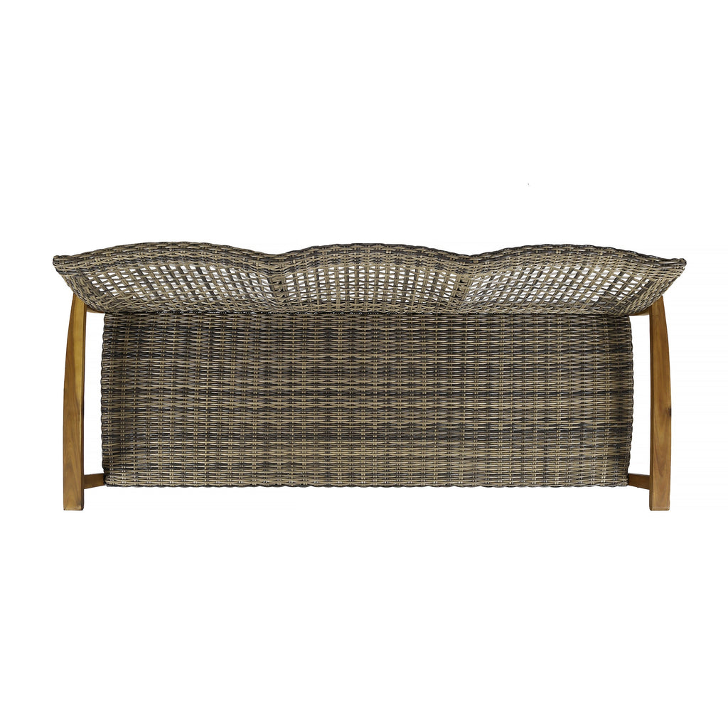 Hampton Outdoor Rattan 3 Seater Sofa