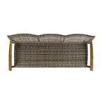 Hampton Outdoor Rattan 3 Seater Sofa