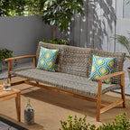 Hampton Outdoor Rattan 3 Seater Sofa