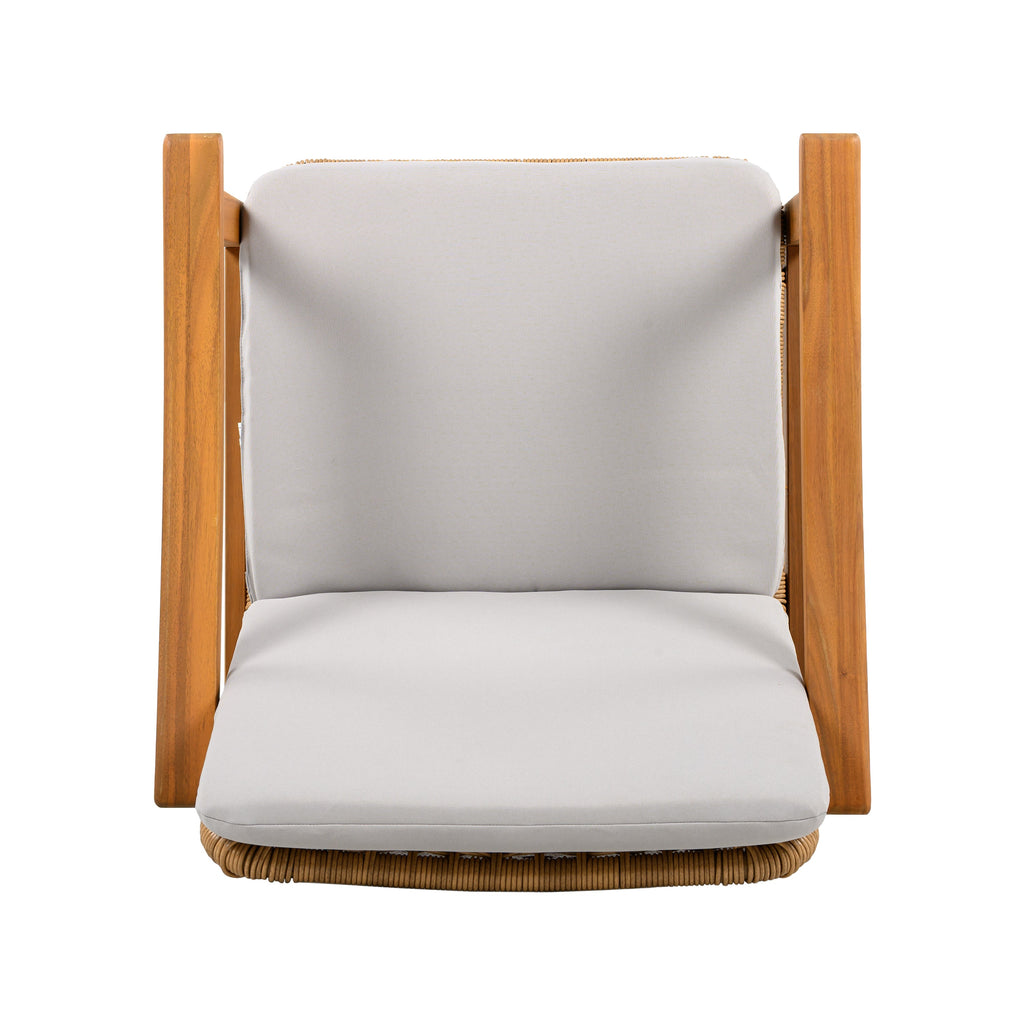 Avenue Acacia Wood Outdoor Dining Chairs, Set of 2