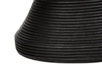 Modern Transitional Pedestal Indoor Outdoor Accent Table