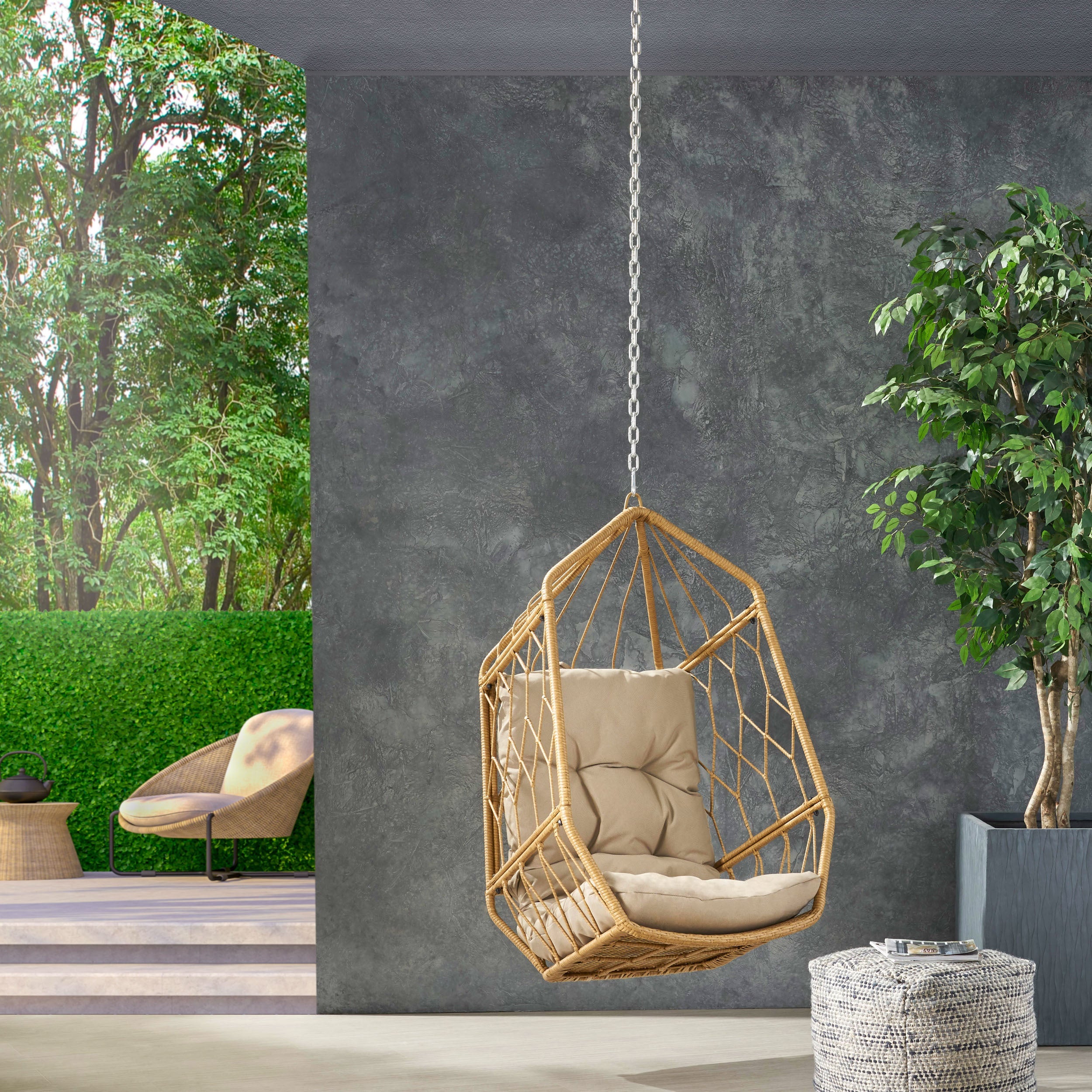 Tamara Outdoor Swingasan™ Hanging Chair with Cushion