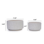 Miro Handmade Ceramic Planter, Set of 2