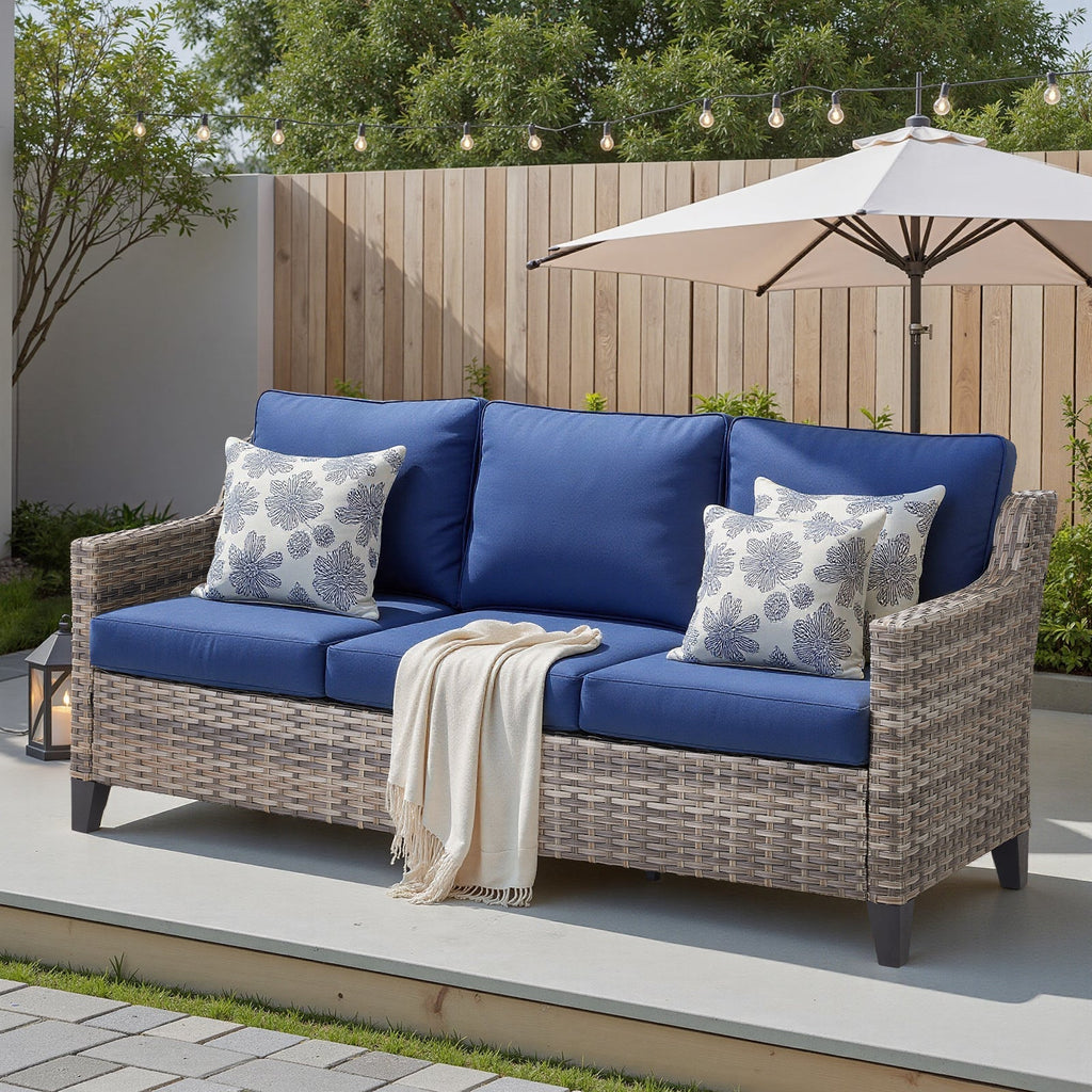 Tatum Outdoor 3-Seat Sofa