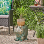 Dawn Frog Outdoor Garden Stool