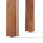 Selma Acacia Wood Outdoor Accent Side Table