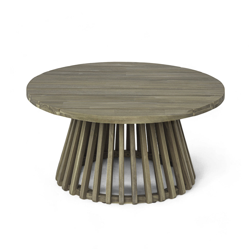 Tidewell Outdoor Acacia Wood Coffee Table