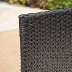 Cordoba Outdoor Wicker Dining Chairs, Set of 2