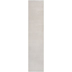 Finn High-Low Modern Minimalist Checkered Monotone Indoor/Outdoor Area Rug