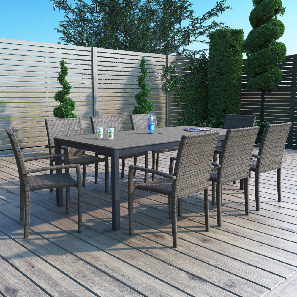 Camden Husk Patio Dining Set