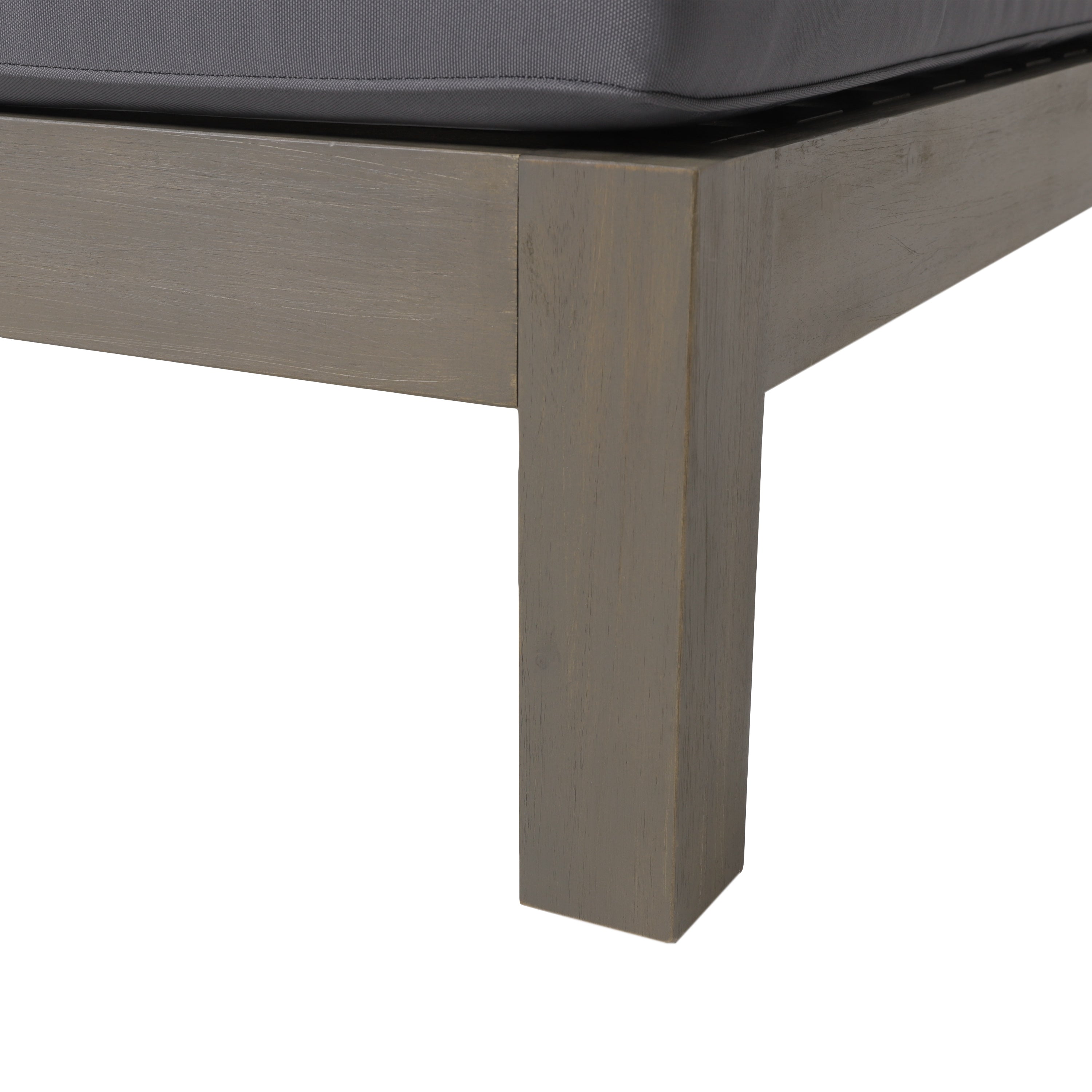 Brava Outdoor X-Back Corner Bench with Coffee Table