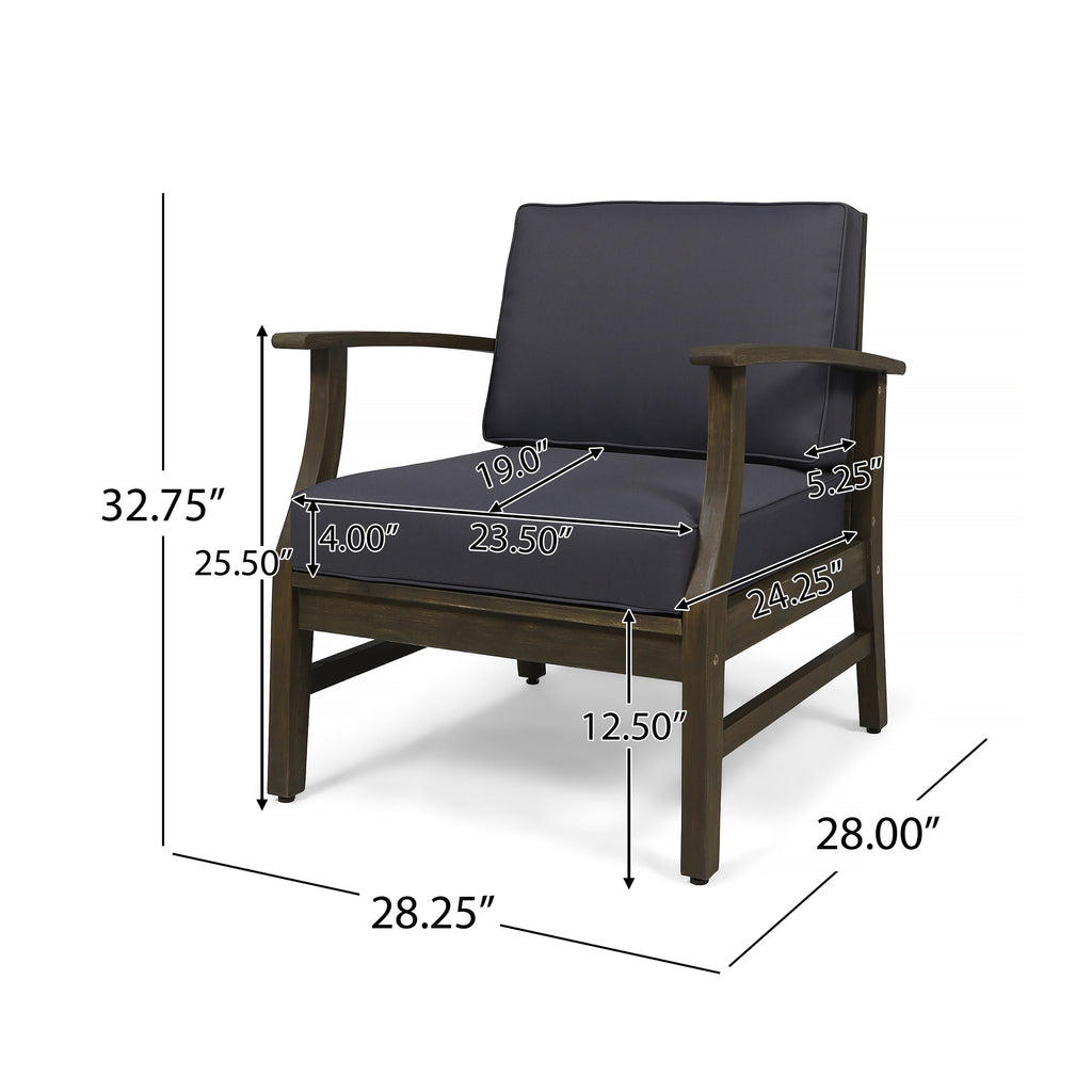 Perla Outdoor Club Chair