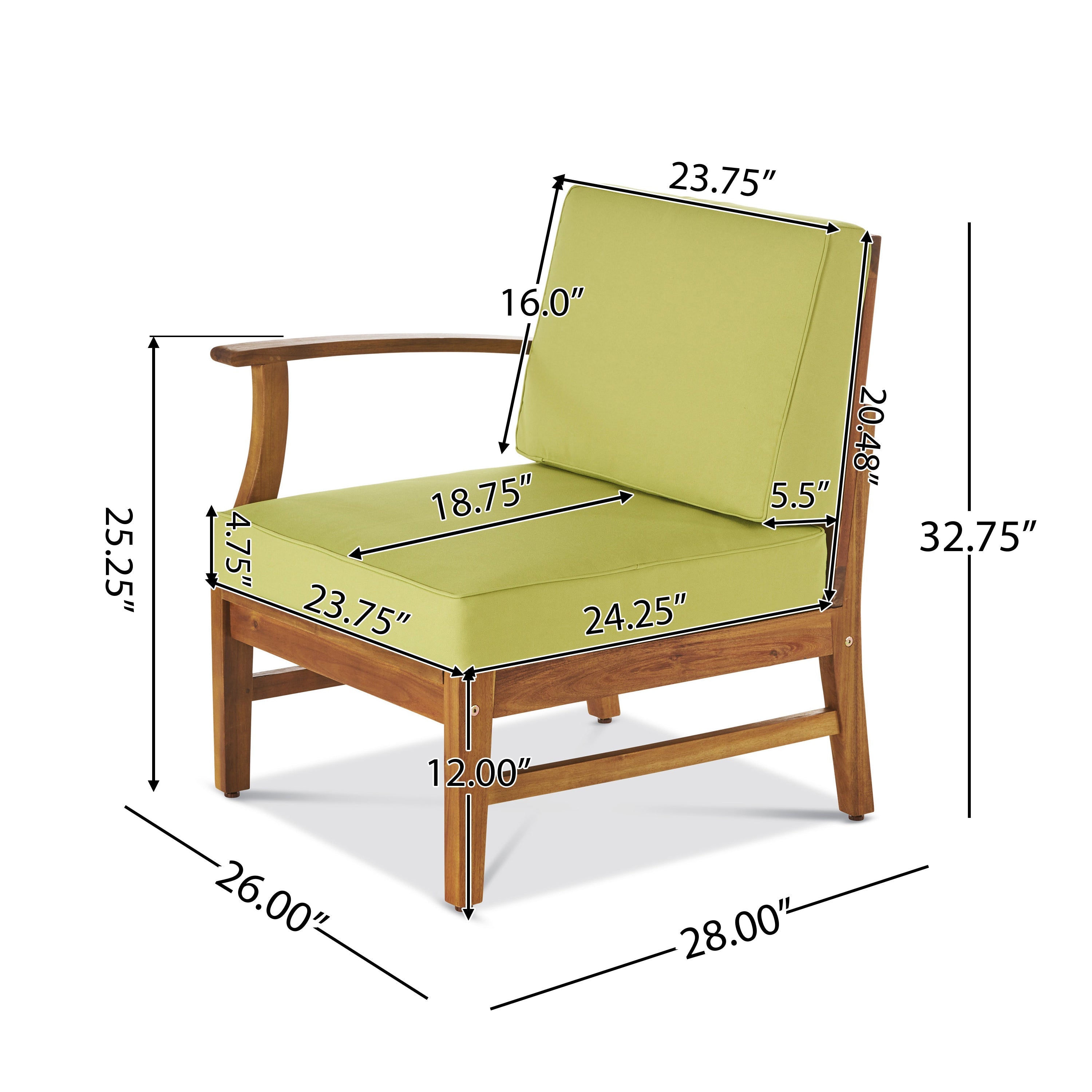 Perla Outdoor L-Shape Sectional Sofa