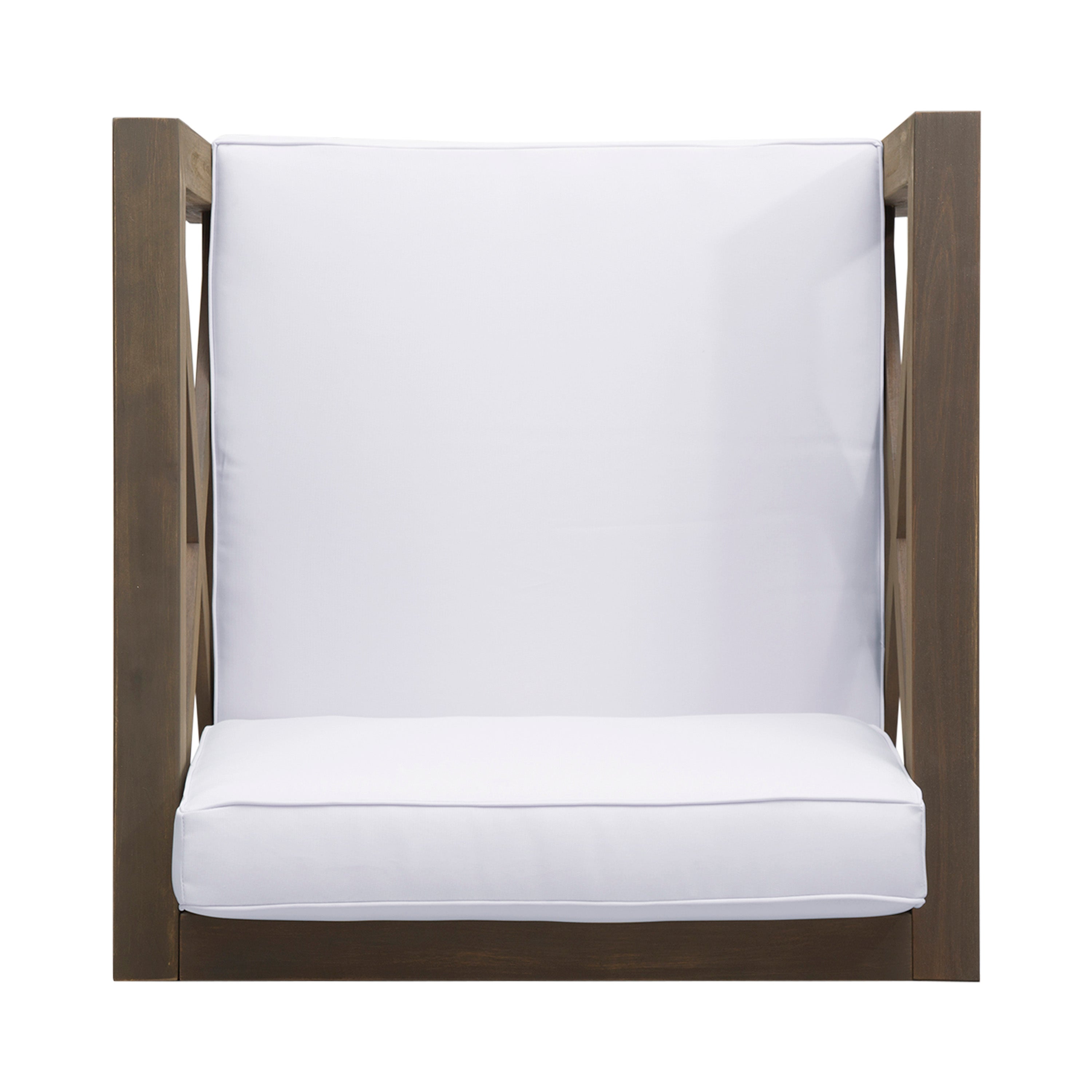 Brava Outdoor Club Chair with Water-Resistant Cushions