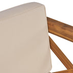 Brava Outdoor Club Chair with Water-Resistant Cushions