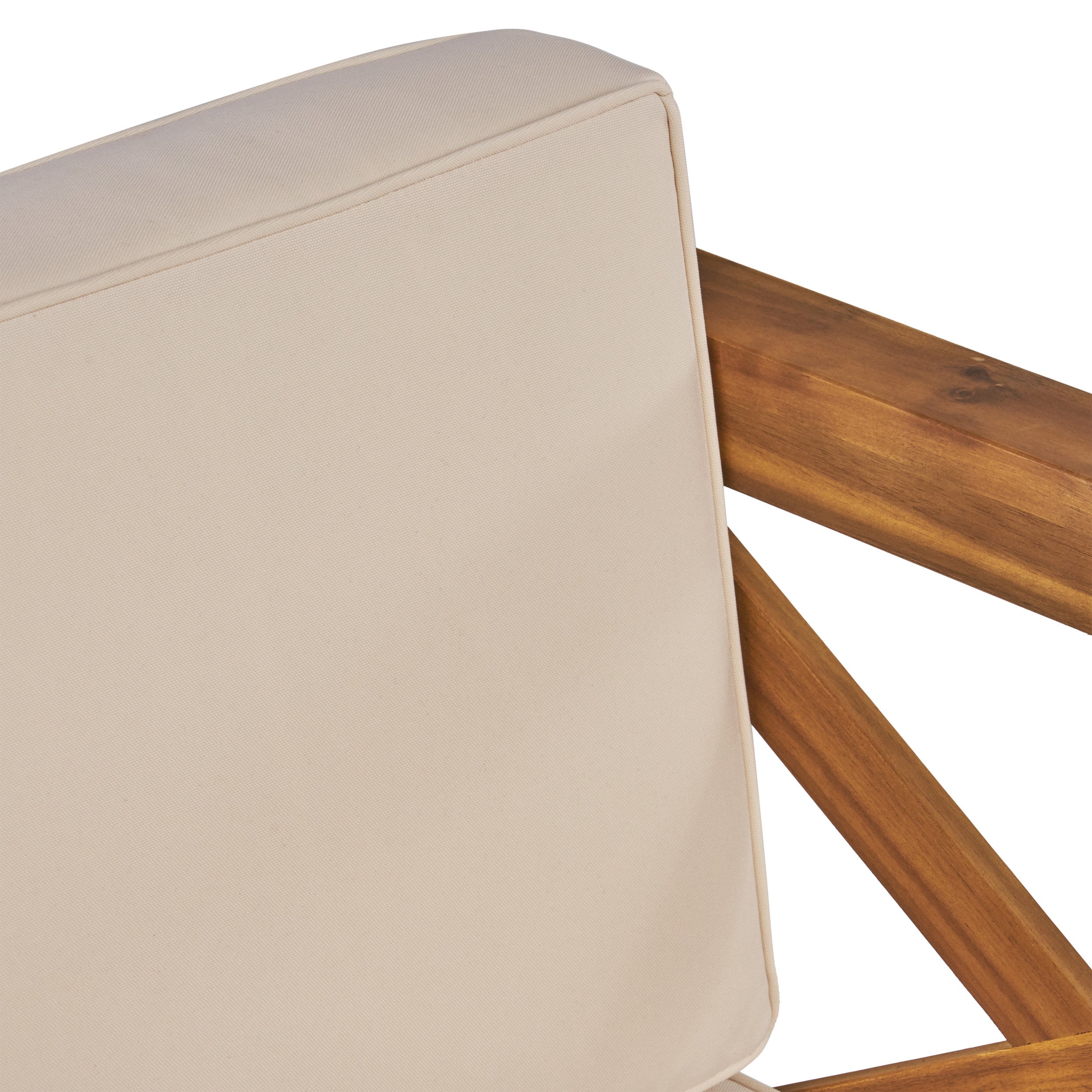 Brava Outdoor Club Chair with Water-Resistant Cushions