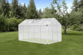 Outsunny 10'x6.25'x6.4' Walk-In Cold Frame Greenhouse Plant Growing Shelter