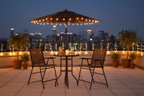Outsunny 4pcs Sling Folding Patio Dining Set Outdoor Furniture Garden