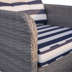 Outsunny 5pc Outdoor Patio Furniture Set Rattan Wicker Conversation