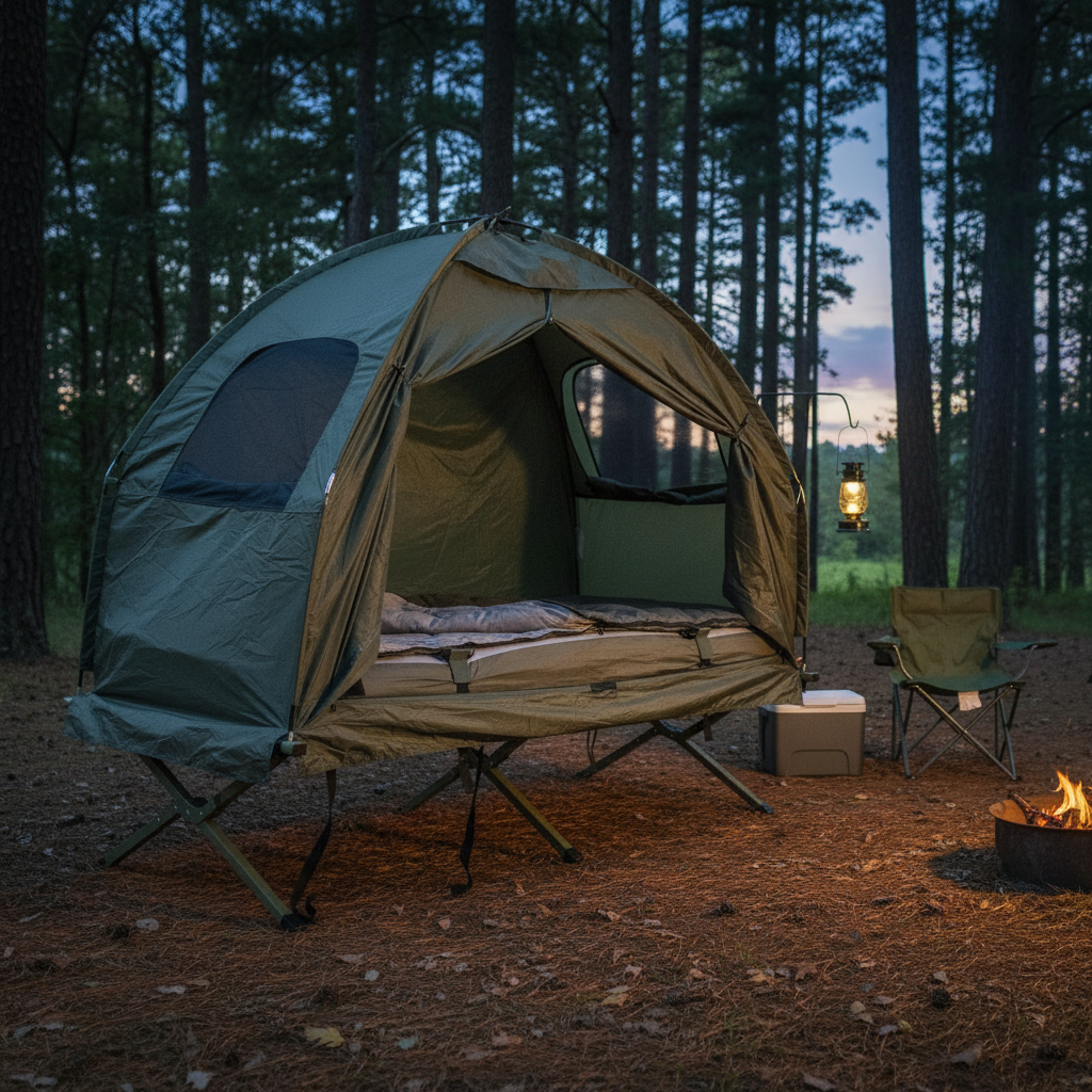 Outsunny 4-in-1 Multi-functional Outdoor Compact Folding Shelter Tent