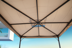 Outsunny 10' Outdoor Pergola Gazebo Retractable Sun Shade Covered