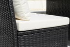 Outsunny 6pcs Garden Rattan Sofa Sets Wicker Furniture  Set Outdoor