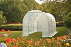 Outsunny 14.8'L x 6.6'W x 6.6'H Walk-in Tunnel Greenhouse Plant