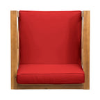 Brava Outdoor Club Chair with Water-Resistant Cushions