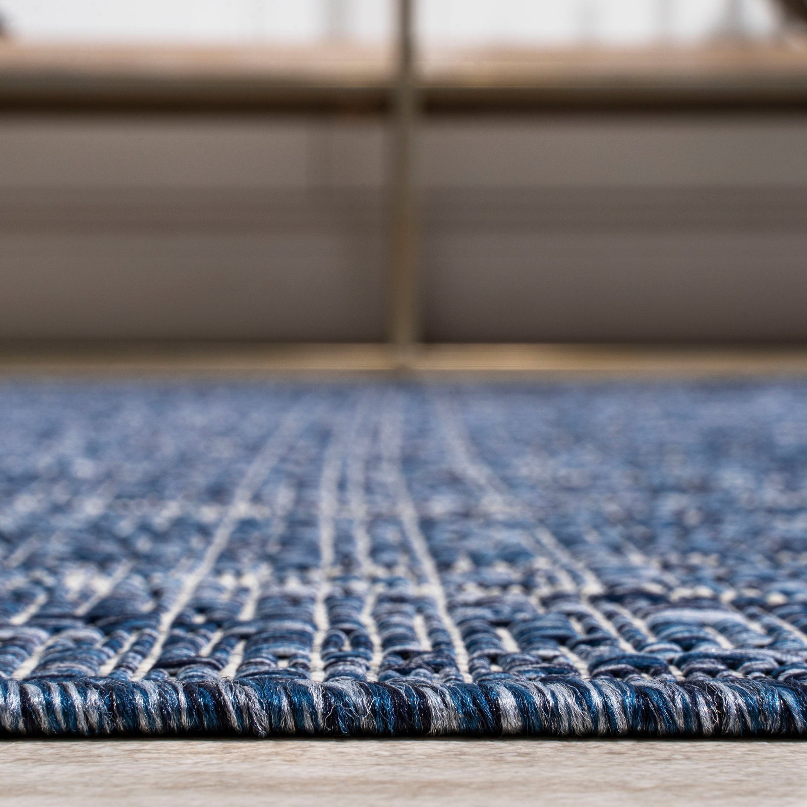 Madaba Moroccan Trellis Indoor/Outdoor Runner Rug