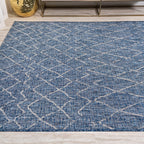 Madaba Moroccan Trellis Indoor/Outdoor Runner Rug