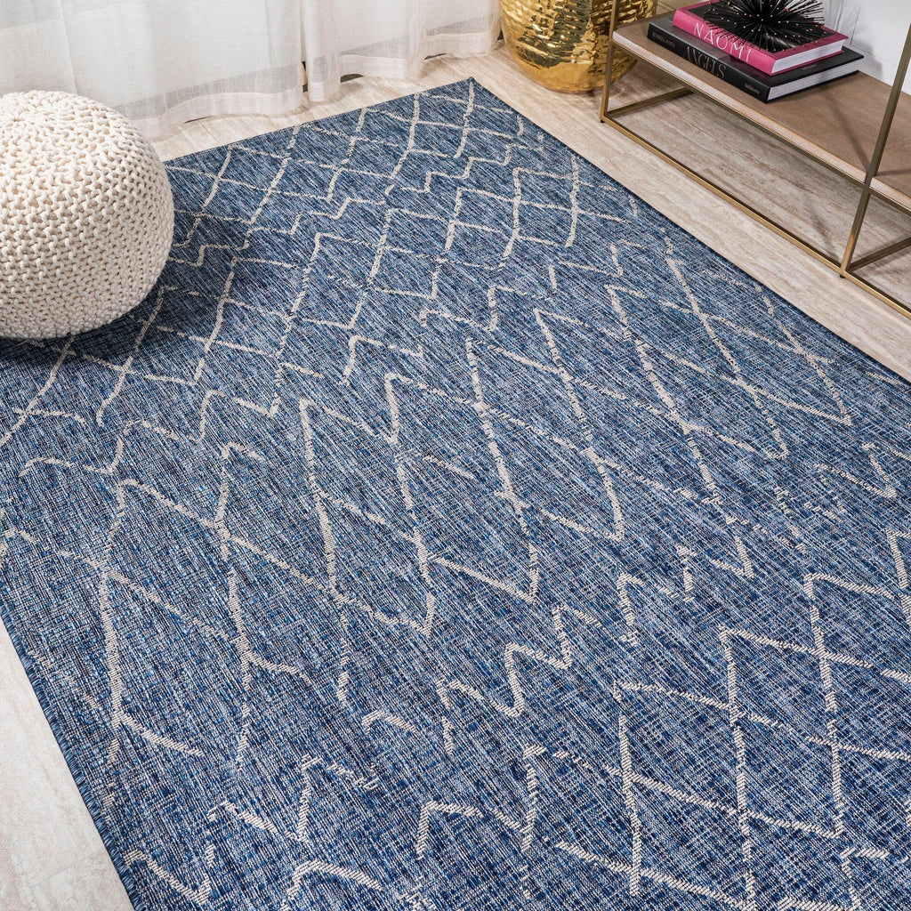Madaba Moroccan Trellis Indoor/Outdoor Runner Rug