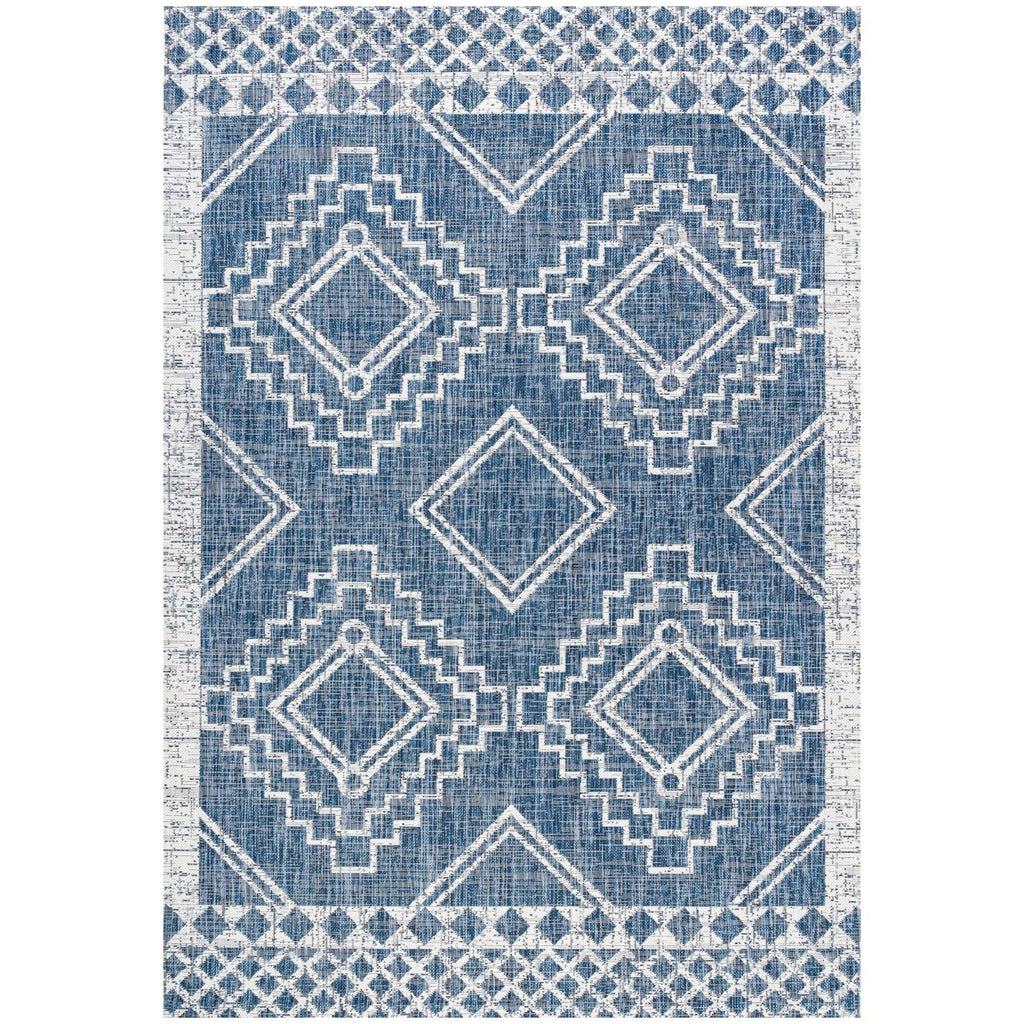 Marokko Diamond Tribal Medallion Indoor/Outdoor Runner Rug