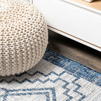 Marokko Diamond Tribal Medallion Indoor/Outdoor Runner Rug