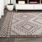 Marokko Diamond Tribal Medallion Indoor/Outdoor Runner Rug