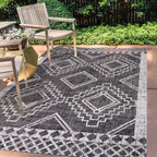 Marokko Diamond Tribal Medallion Indoor/Outdoor Runner Rug