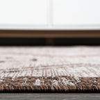 Marokko Diamond Tribal Medallion Indoor/Outdoor Runner Rug