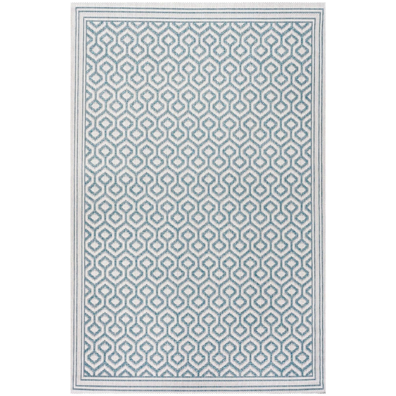 Marvao Diamond Trellis Indoor/Outdoor Runner Rug