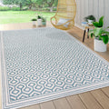 Marvao Diamond Trellis Indoor/Outdoor Runner Rug