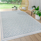 Marvao Diamond Trellis Indoor/Outdoor Runner Rug