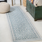 Marvao Diamond Trellis Indoor/Outdoor Runner Rug