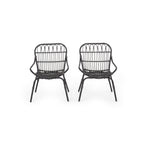 Monsoon Outdoor Accent Chair with Open Weave Design