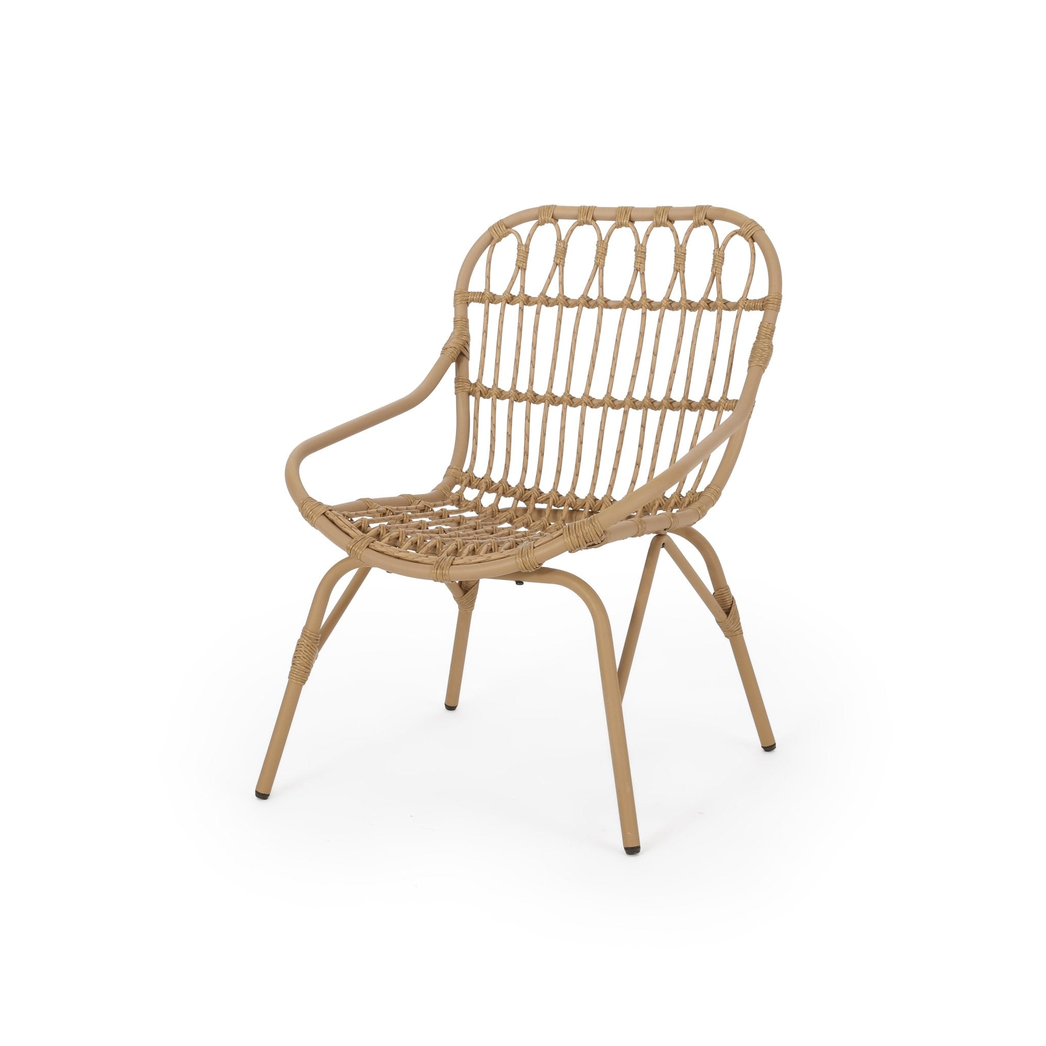 Monsoon Outdoor Accent Chair with Open Weave Design