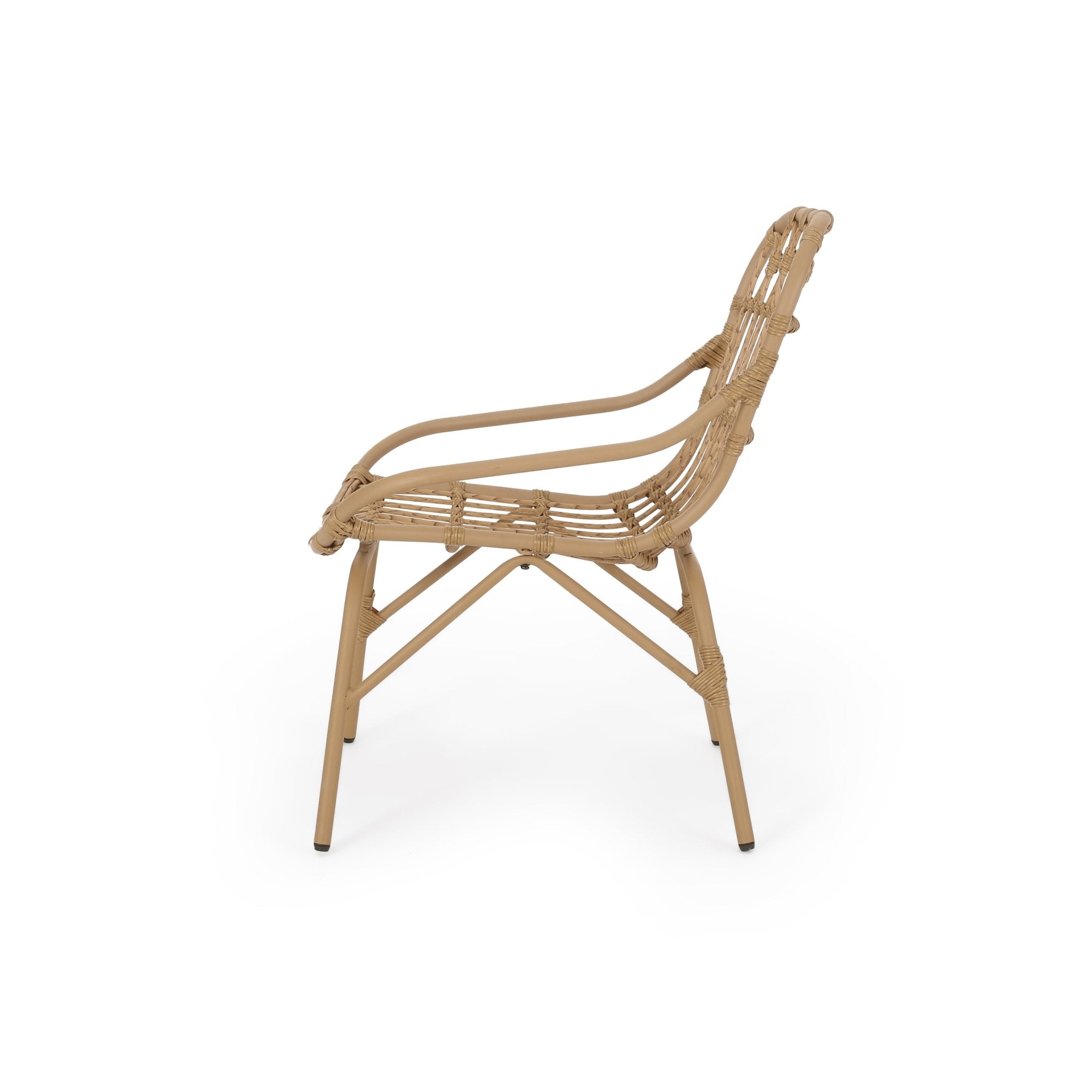 Monsoon Outdoor Accent Chair with Open Weave Design