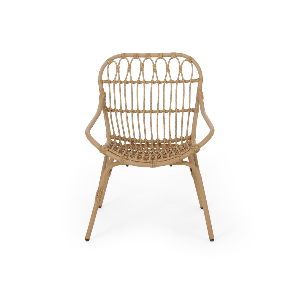 Monsoon Outdoor Accent Chair with Open Weave Design