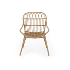 Monsoon Outdoor Accent Chair with Open Weave Design