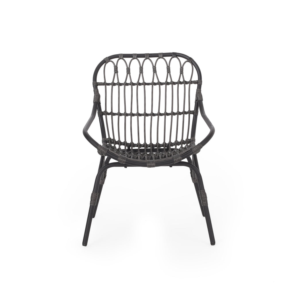 Monsoon Outdoor Accent Chair with Open Weave Design